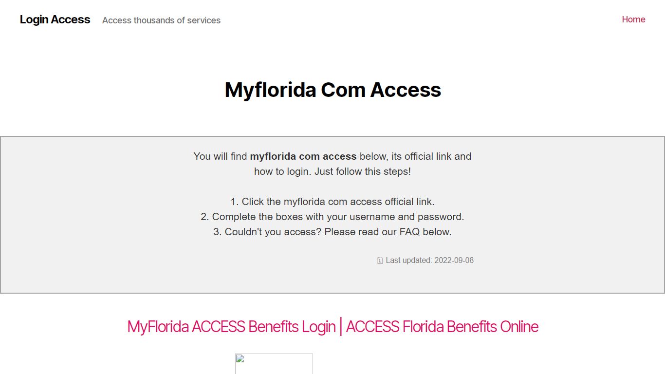 Myflorida Com Access - webcolist.dynv6.net